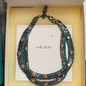 Stella & Dot Multicolor Statement Necklace